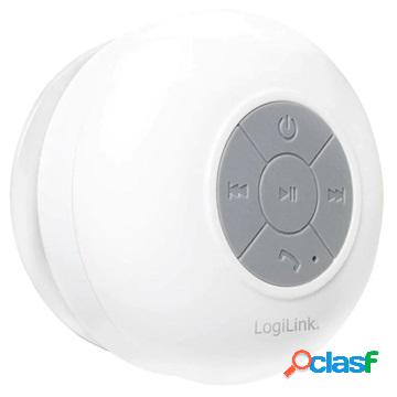 LogiLink Altoparlante Bluetooth per Doccia - IPX4 - Bianco