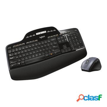 Logitech Wireless Desktop MK710 Set tastiera e mouse