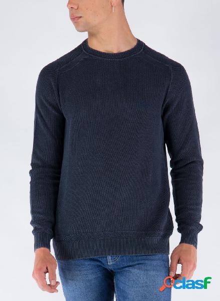 MAGLIONE GIROCOLLO IN COTONE