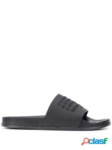 MAISON MARGIELA SANDALI UOMO S57WX0024P3131T8013 GOMMA NERO