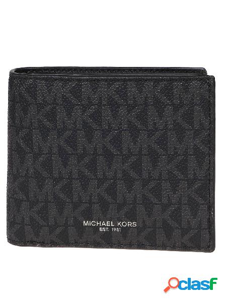 MICHAEL KORS PORTAFOGLIO UOMO 39F9LGYF5P001 PVC NERO