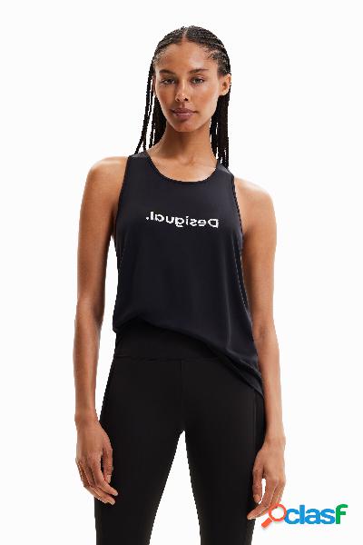 Maglietta Desigual con logo sportivo