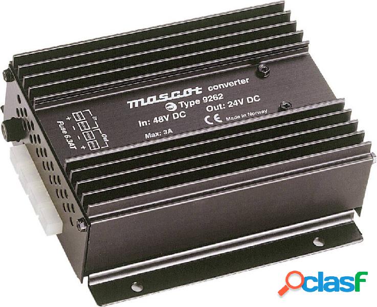 Mascot 9262 Convertitore DC/DC 80 V/DC - 12 V/DC/6 A 81 W