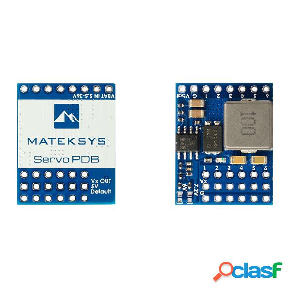 Matek Servo PDB con BEC da 5,5-36 V a 5-8,2 V per aeroplano