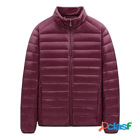 Mens Parka Fall Winter Outdoor Daily Outdoor clothing