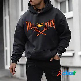 Mens Pullover Hoodie Sweatshirt Graphic Letter Hooded Sports