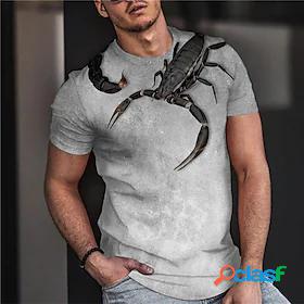 Men's Unisex T shirt Tee Shirt Tee Crew Neck Animal Graphic