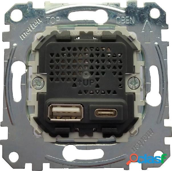 Merten Presa USB System M Argento MEG4366-0110