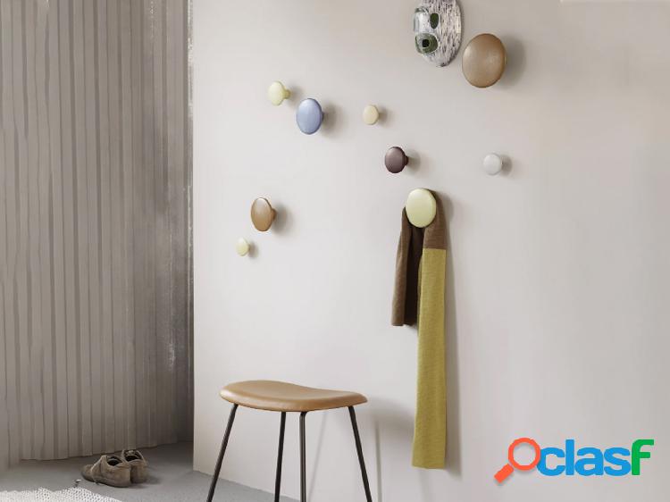 Muuto The Dots Appendiabiti in Legno Set 5 Pz