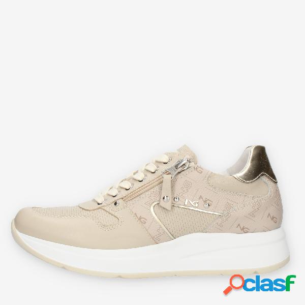 Nero Giardini Sneakers beige da donna