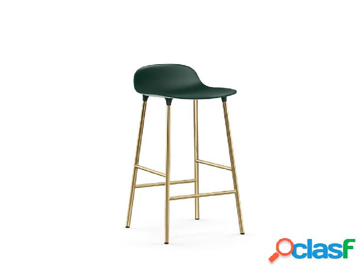 Normann Copenhagen Form Sgabello con Gambe in Ottone