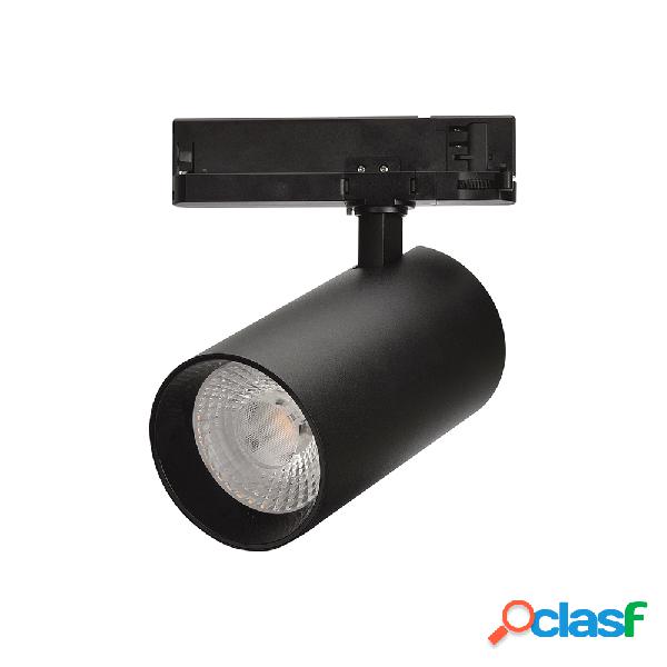 Noxion Luce a Binario LED Spot Trixie Nero 30W 1760lm 36D -
