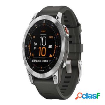 Orologio sportivo Garmin epix Gen 2 - grigio / argento