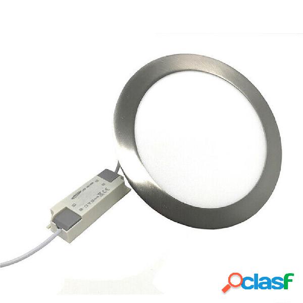 PANNELLO LED INCASSO SILVER TONDO SLIM 3 W LUCE 6500K 3000K