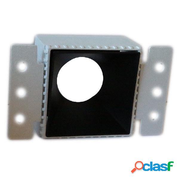 PORTA FARETTO DA INCASSO LAMPADINE LED GU10 7WATT PER