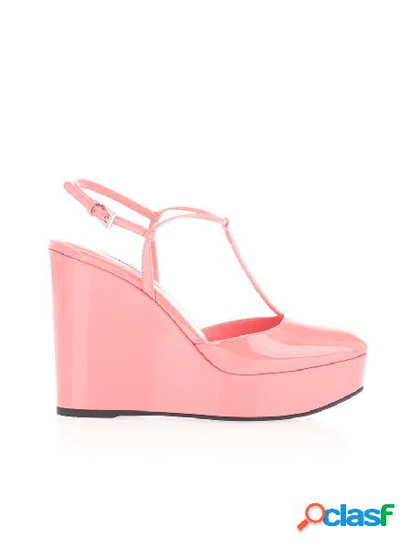PRADA ZEPPE DONNA 1IZ037F115069F0442 PELLE ROSA