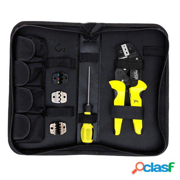 Paron® JX-D4 Pinza crimpatrice multifunzione a cricchetto