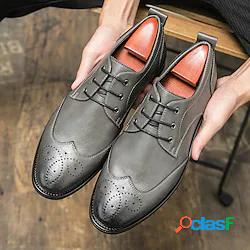 Per uomo Oxford Scarpe formali Scarpe scozzesi stile