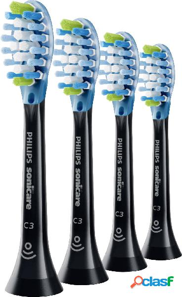 Philips HX 9044/33 Accessorio spazzolino 4 pz. Nero