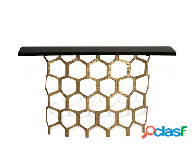 Porta Romana Honeycomb Console Table