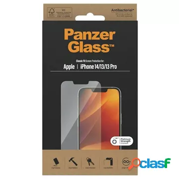 Proteggi Schermo PanzerGlass Classic Fit per iPhone 13/13