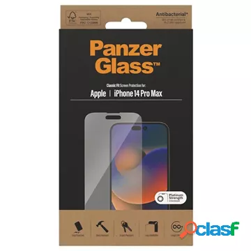 Proteggi Schermo PanzerGlass Classic Fit per iPhone 14 Pro