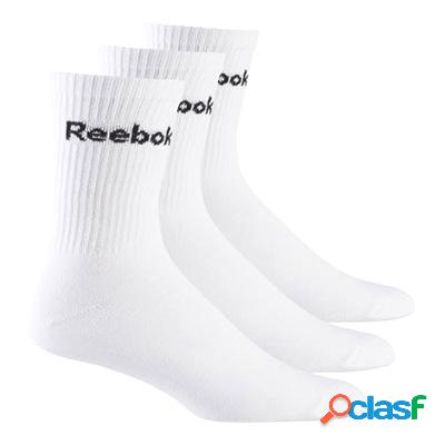 REEBOK Calze 3 pack - bianco