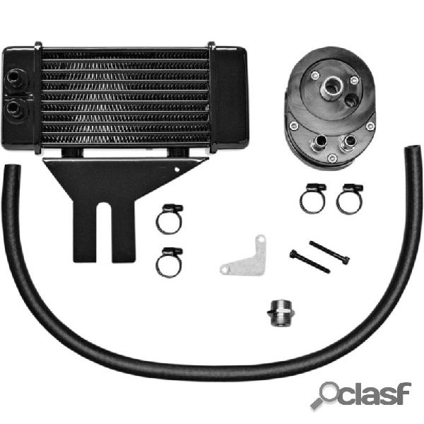 Radiatore olio motore per Harley-Davidson Dyna '99-'17 nero