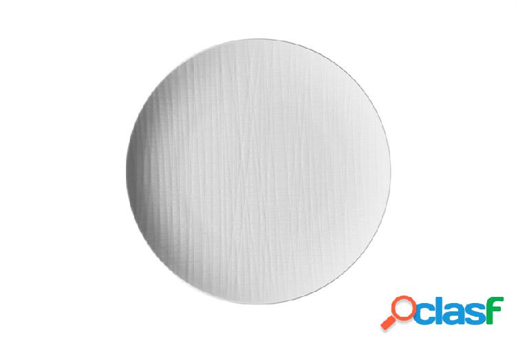 Rosenthal Piatto piano Mesh porcellana bianco bianco