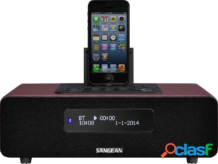 Sangean DDR-38 Radio da tavolo DAB+, DAB, FM Dock Apple,