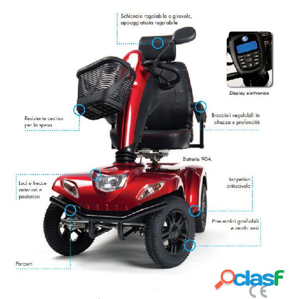 Scooter elettrico per disabili CARPO XD SE Vermeiren 4
