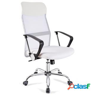 Sedia Ufficio ASPEN, Rete traspirante e sedile imbottito,