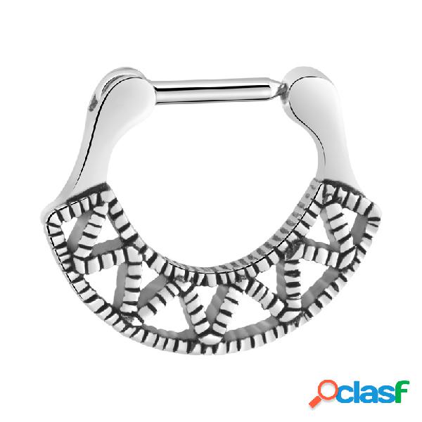 Septum clicker (surgical steel, silver, shiny finish)