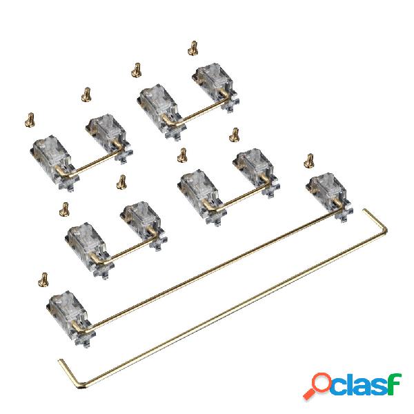 Set stabilizzatore a vite per PCB trasparente per tastiera