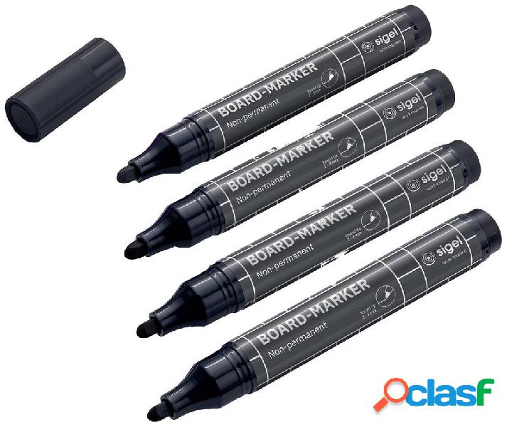 Sigel BA012 BOARD-MARKER Kit marcatori per lavagne bianche