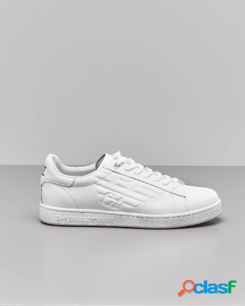 Sneakers bianche in pelle