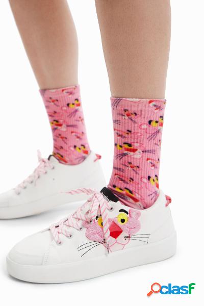Sneakers con plateau Pink Panther