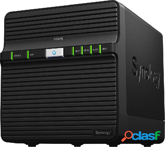 Synology DiskStation DS420j Alloggiamento server NAS 4 Bay