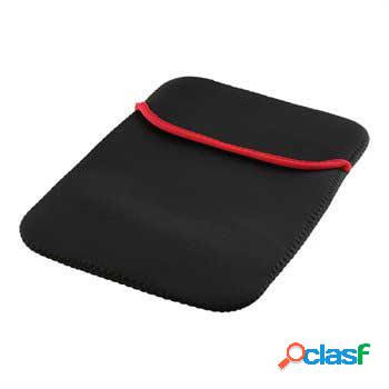 Tablet con custodia in neoprene - 276 mm x 200 mm - nero