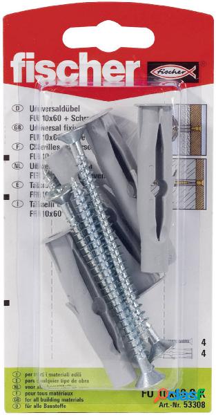 Tassello universale Fischer FU 8 x 50 SK 50 mm 8 mm 53304 6