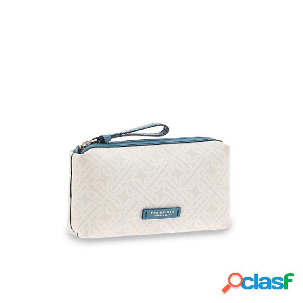 The bridge anna beauty necessaire bianco oro