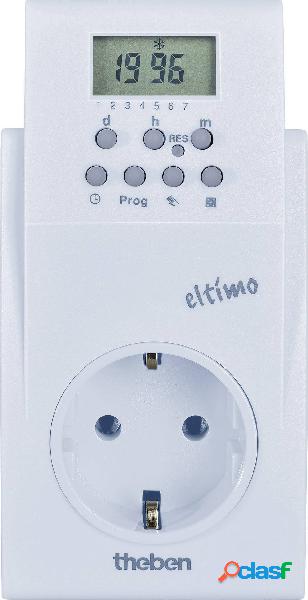 Theben 020 S Timer a spina analogico digitale Settimanale