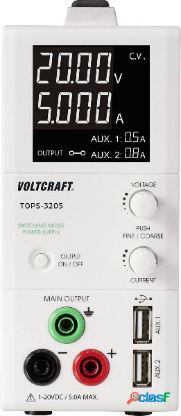 VOLTCRAFT TOPS-3205 Alimentatore da laboratorio regolabile 1