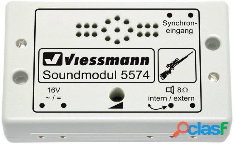 Viessmann 5574 Modulo sonoro Caccia assemblato