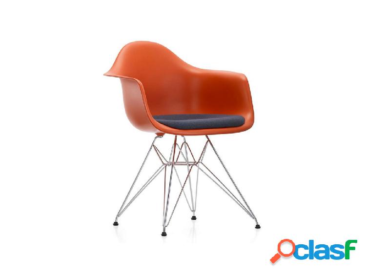 Vitra Eames Plastic Armchair DAR - Poltroncina con Cuscino