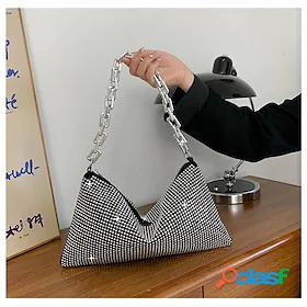 Womens Alloy Evening Bag Shoulder Bag Chain Party / Evening