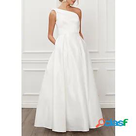 Womens Maxi long Dress Party Dress A Line Dress White