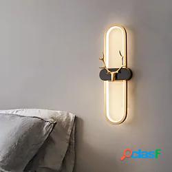 applique da parete per interni in stile nordico a led per
