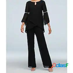 completo pantalone Abito da cerimonia per signora Taglia