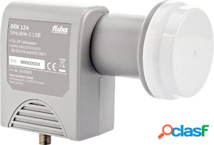 fuba DEK 124 LNB Unicable Numero utenti: 24 Diametro: 40 mm